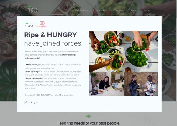 Ripe: from Rebuild to Exit